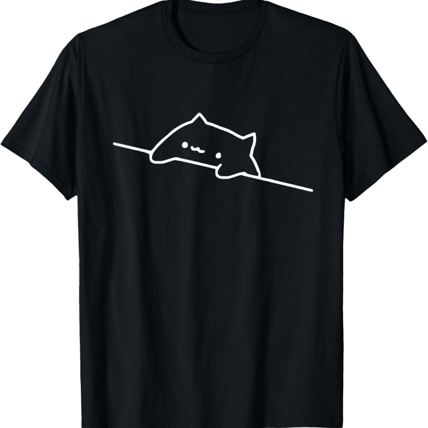 bongo cat meme Men Women Kids T-Shirt S