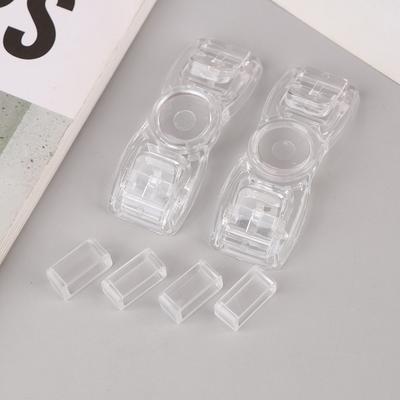 1 Paar Zwembril Gesp Bril Sluiting Versteller Band Knop Sluiting Clip Connector Zwembril Gespen
