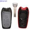 Jingyuqin Smart Luxe Afstandsbedieningssleutel Shell 4 Knop Voor Ferrari 458 588 488GTB Behuizing Fob Cover