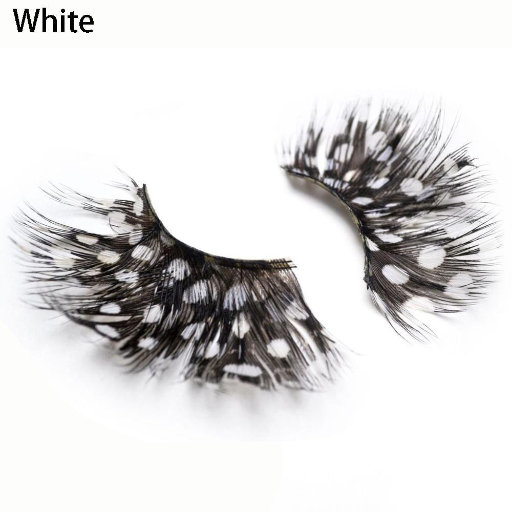 Eyelash Extension Eyelash Creativity Drama Stage Makeup Feather Spot Fake Eyelashes Bushy