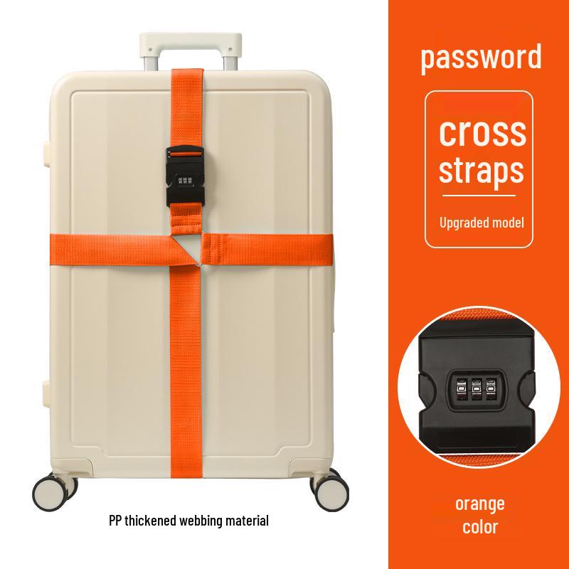 Luggage Strap with Combination Lock - Secure Tie-Down for Suitcases
