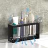 Transparent Electric Toothbrush Holder Large Capacity Tableware Drainage Rack  Kitchen