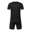 Herren Schnelltrocknendes Sommer Sportset: Kurzarm-T-Shirt & Shorts 2-teilig zum Laufen