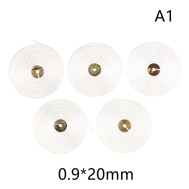 High Accuracy Mechanical Alarm Clock Components Long Lasting Balance Wheel & Hairspring for Professional Clock Upkeep A1