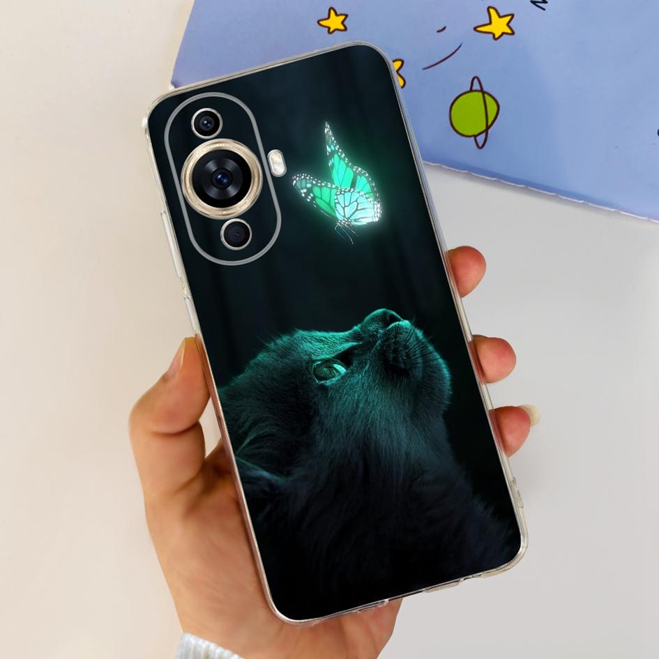 For Huawei Nova 11 Case 2023 Fashion Transparent Silicone Soft Phone Back Cover For Huawei Nova11 Ultra GOA-AL80 Nova 11Pro Capa