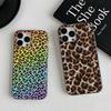 Classic Leopard Cheetah For IPhone 16 15 11 12 13 14 17 Pro Max PLUS Pro Soft Corrugated Silicone Back Phone Case