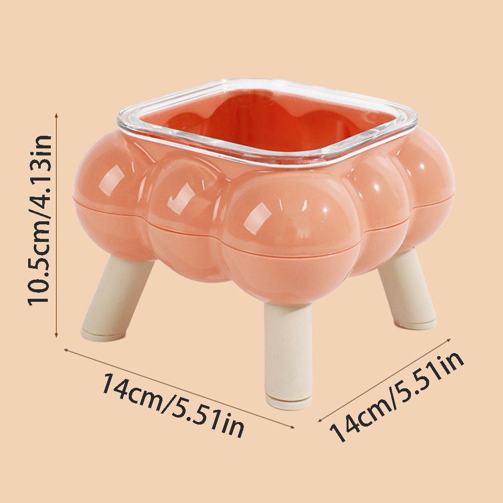 Anti Vomiting Pet High Footed Bowl Anti Slip Dog Feeding Station Cat Food Water Bowl Pet Supplies
