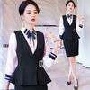 Women's Professional Vest and Skirt Set