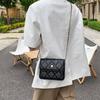 Chain Bag Women's New Fashion Versatile Messenger Bag Solid Color Bag