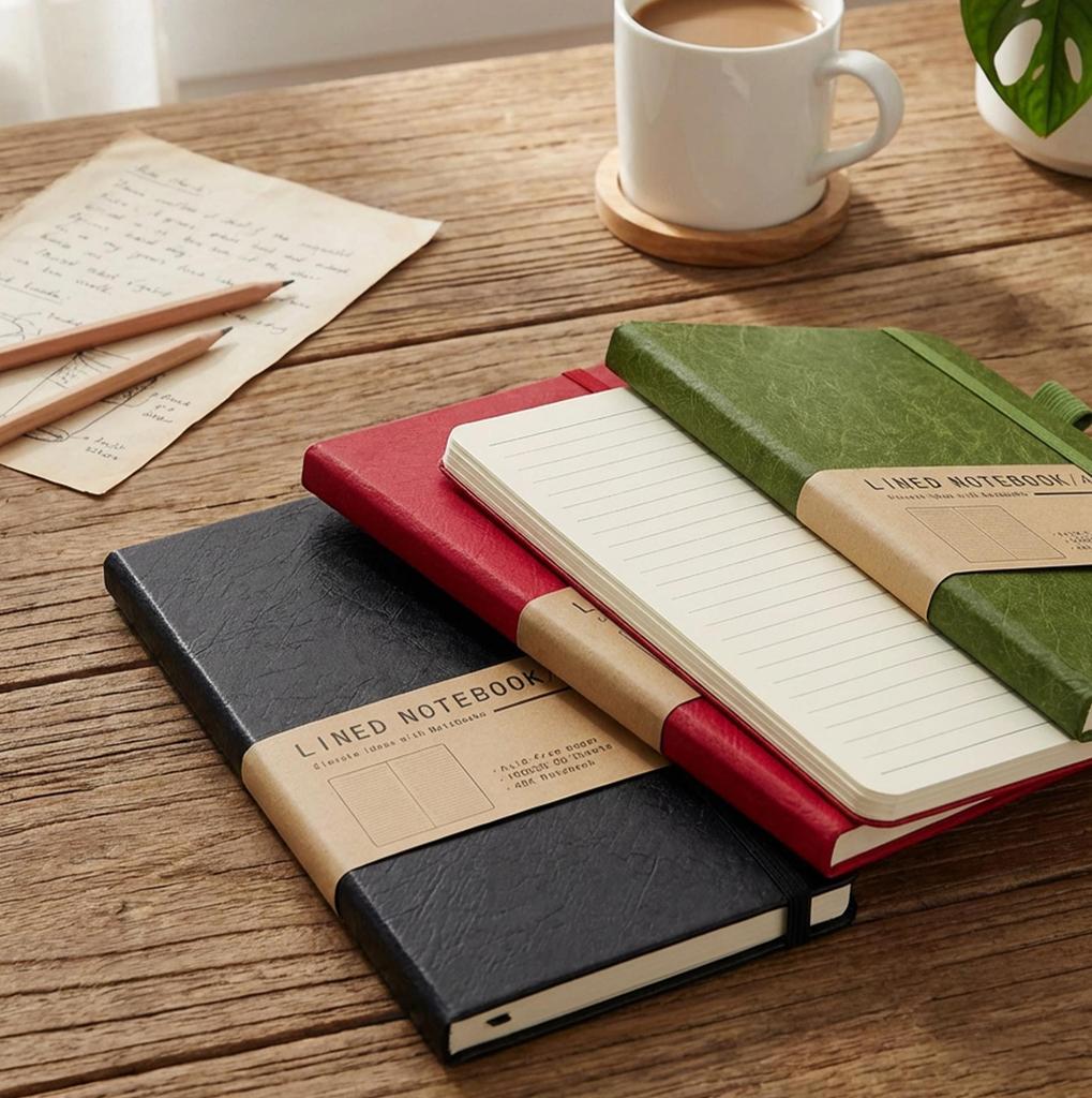 Eco-friendly DuPont Paper A5 Notebook - Waterproof Cover, Lined, Portable, Custom Logo Option
