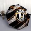 1pc Juventus Umbrella, Sun Protection, And UV Shielding. It Has Eight Sturdy Ribs for Outdoor Use And Perfect As a Holiday Gift