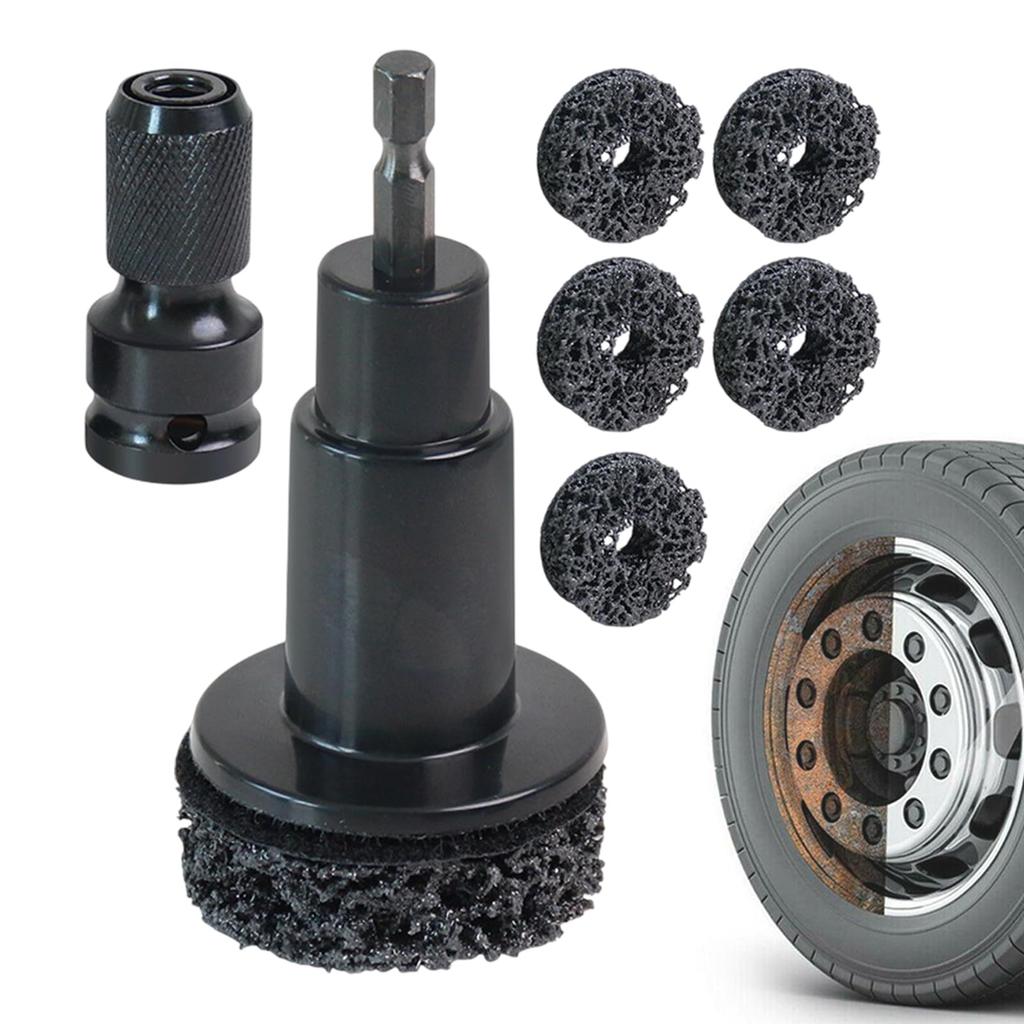Wheel Hub , Stud Removal Tool - Brake Hub Surfacing Kit, Portable Polishing Automotive