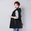 Female Waistcoat Outwear Middle Aged Loose Hooded  Spring Autumn Vest Jacket Women Casual Tops