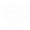 24 Pieces Acrylic Plant Tag,Plant Tags Stake Markers, T Type for Plants Outdoor,Garden
