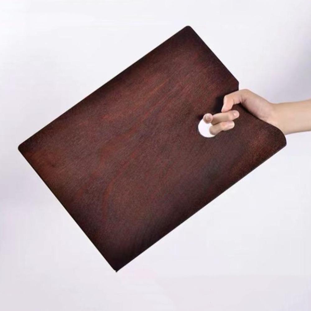 Vintage Oil Painting Palette Oval/Square Color Mixing Board Acrylic Paint Tray Painting Tool