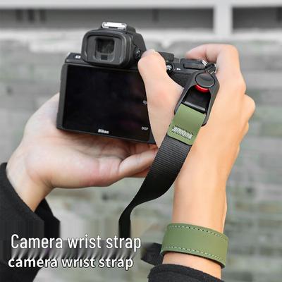Magnetischer Kamera-Handgelenkriemen mit Schnellverschluss für Fujifilm, Canon, Nikon und Sony Spiegellose & DSLR-Kameras.