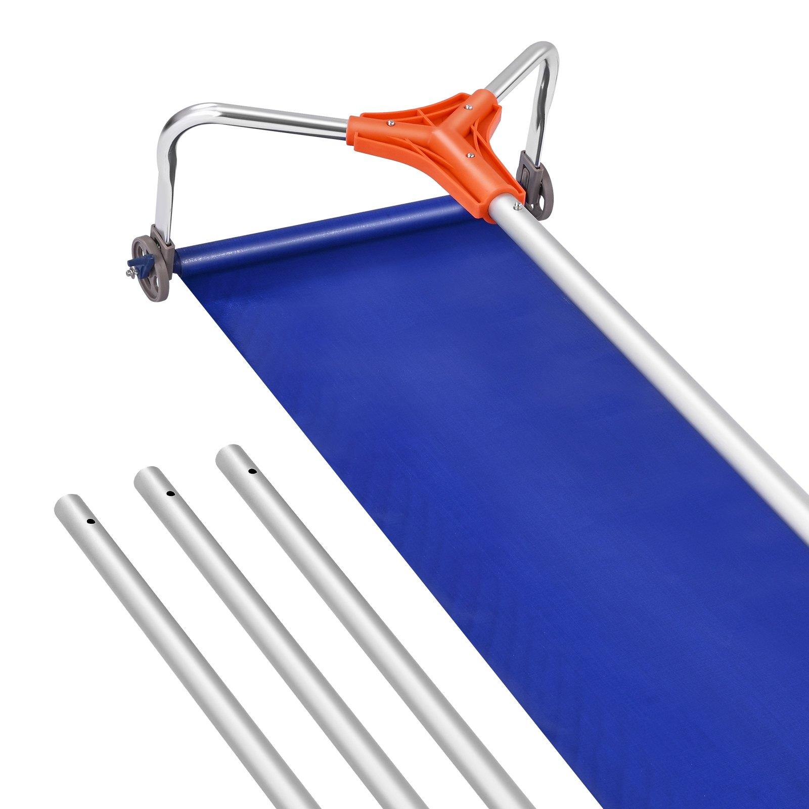 VEVOR Snow Roof Rake, 27cm Aluminum