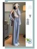 Women's Summer High-Waist Sun Protection Wide-Leg Pants - Ice Silk Loose Fit