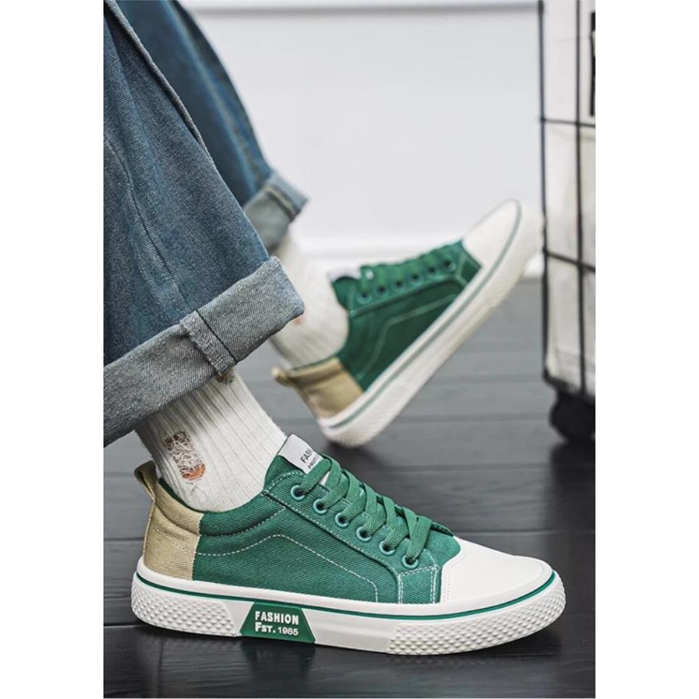 Summer New Men's Breathable Versatile Skateboarding Shoes Men's Soft Bottom Casual Sports Trend Fashion Canvas Shoes 46 size
