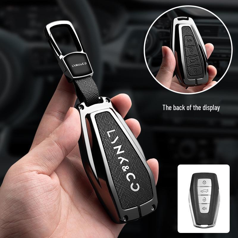 Ochranný kryt na klíč Lynk & Co 03: Vysoce kvalitní kreativní pánská skořepina a přezka (Model 2024)