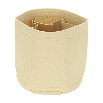 Uxcell Bag Organizer Insert, 20x20cm, Felt Cell Phone Storage, Round Multi-Function Pocket, Shaper for Bucket Bags, Dome Satchels, Totes, and