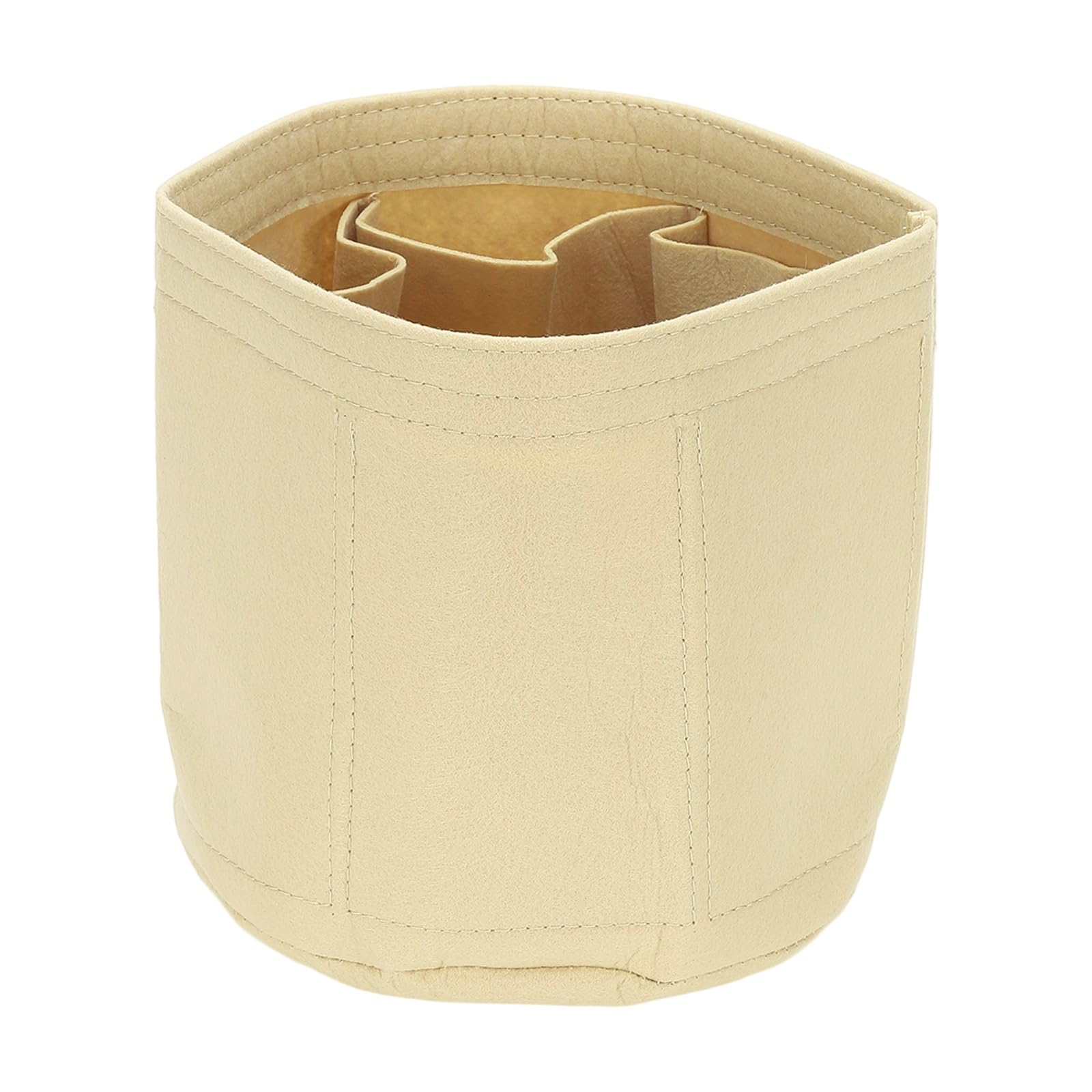 

uxcell Органайзер-вставка для сумки, 20x20 см, Хранение для мобильного телефона из войлока, Круглый многофункциональный карман, Формирователь для сумок-ведер, Сумок-седло, Сумок-тоут и