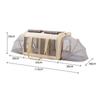 Pet Car Cage Cat Backpack, Expandable Pet Cage, Breathable Dog Bag, Multifunctional Pet, Foldable and Washable
