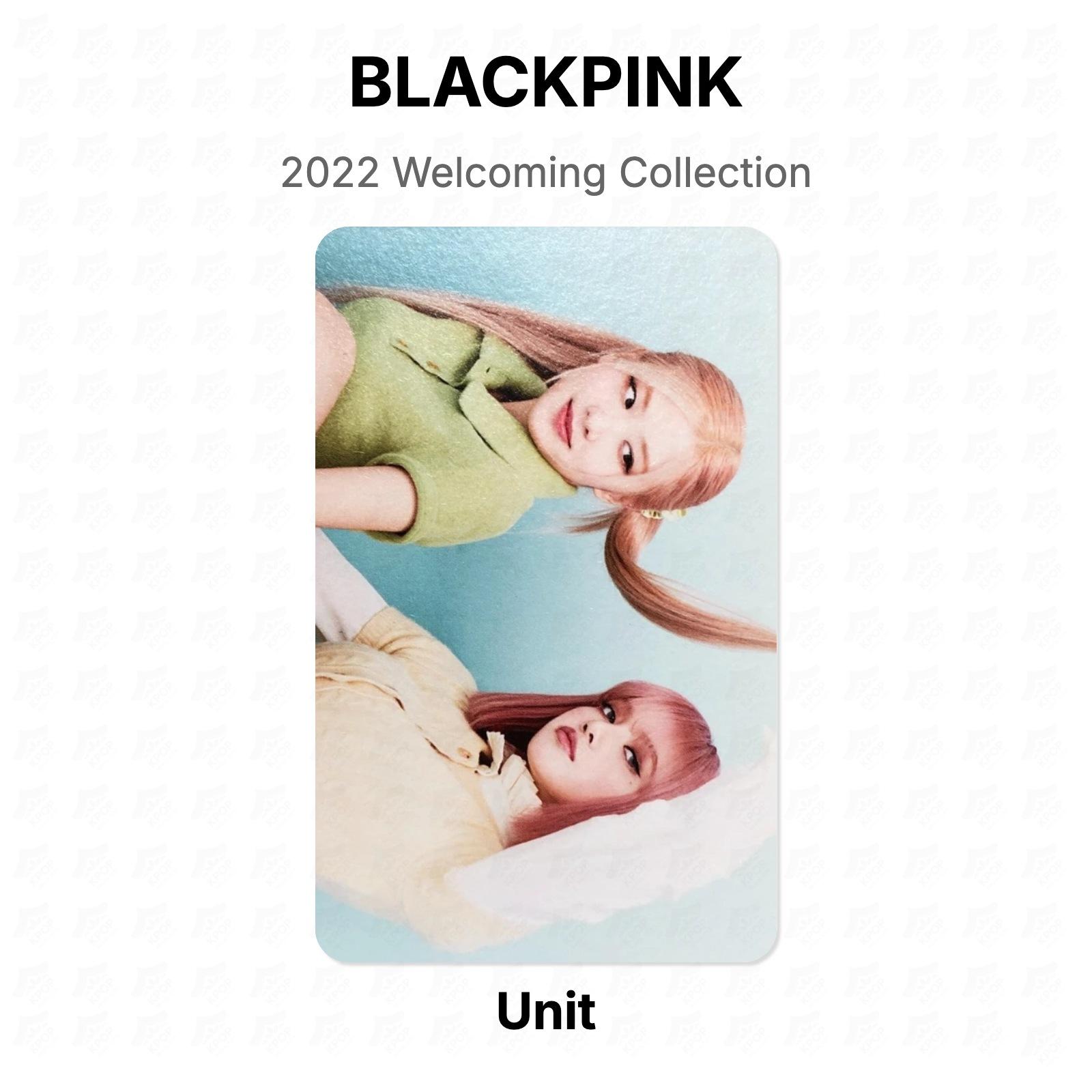 BLACKPINK 2022 Welcoming Collection Official Photocard Unit 08