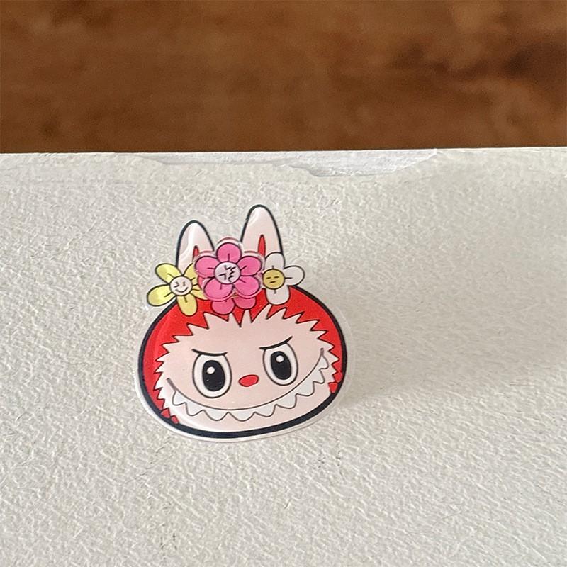 

Rotating Flower Phone Airbag Holder Cartoon Rabbit Adhesive Japanese Desktop Lazy Support Stand Watching Drama Girl