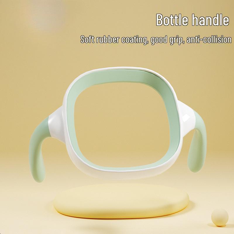 Custom Accessories for Hegen Baby Bottles: Handles, Duckbill Rings, Nipples, Sippy Cups, and Gravity Ball Handle.