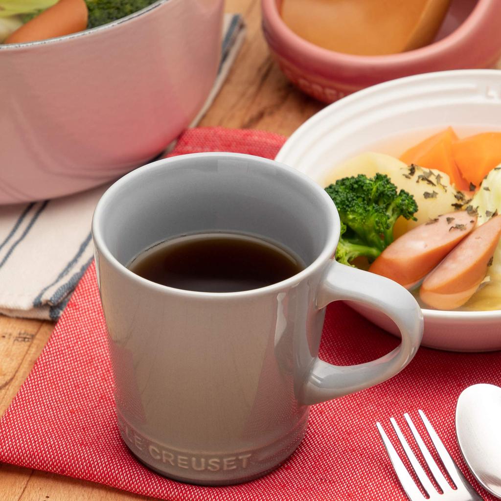 Le Creuset Neo Mug, 350 ml, Orange, Heat and Cold Resistant, Microwave and Oven Safe [Official Japanese Product]