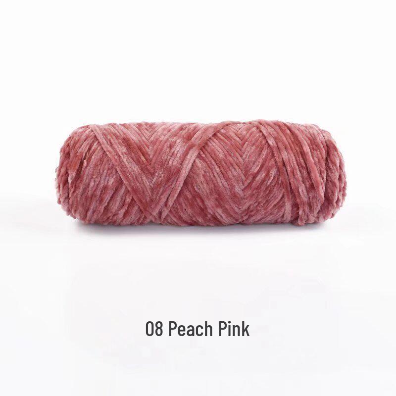 Handmade Chenille Yarn Ball: Velvet Thick Crochet and Knitting Material