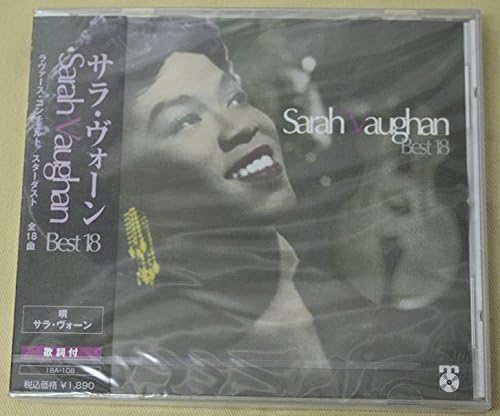 

CD SARAH VAUGHAN - Sarah Vaughan BEST18 18A108 Japan Jazz Used