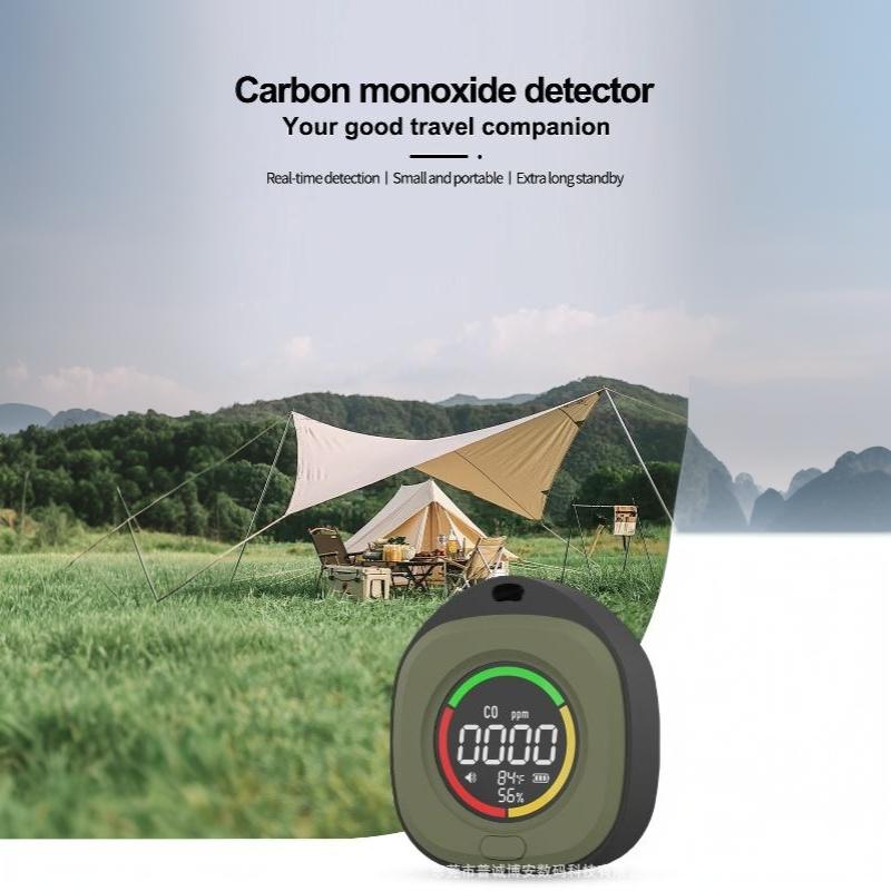 K5 3In1 Portable Carbon Monoxide Detector Co Air Quality Portable Monitor Led Screen Usb Charging For Indoor And Travel