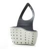 1Pc Sky Blue Creative Sink Storage And Drainage Rack Hanging Bag Kitchen Faucet Adjustable Storage And Hanging Basket
