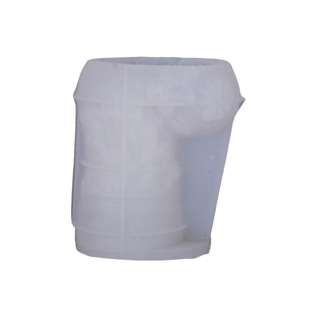 DIY Silicone Molds For Scented Candles, Vases, Christmas Flower Pots, And Plaster Cups