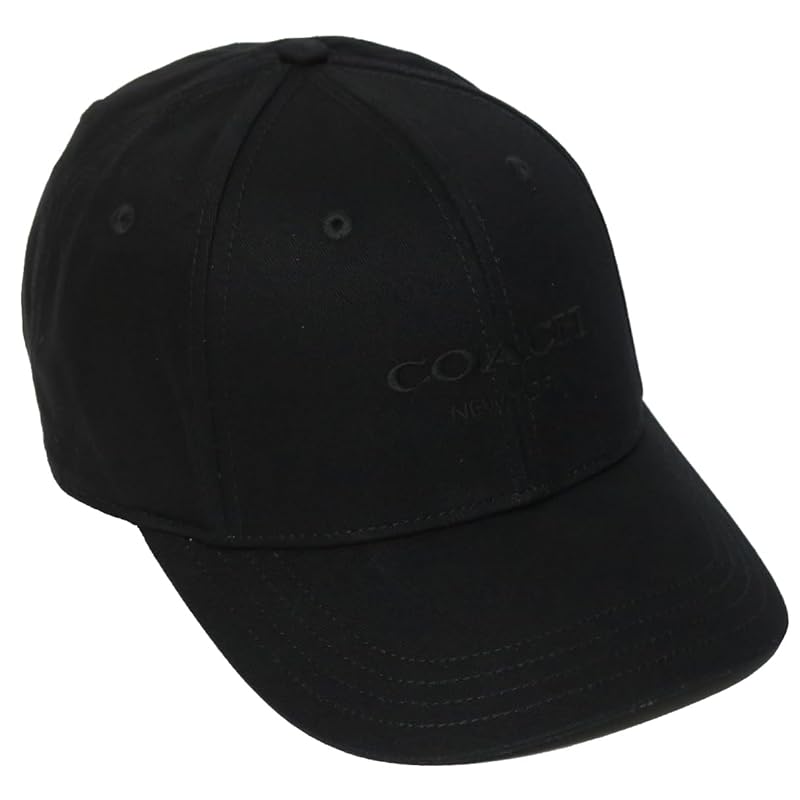 

[coach] CAA64 men s baseball cap CAP black black 737 [product]