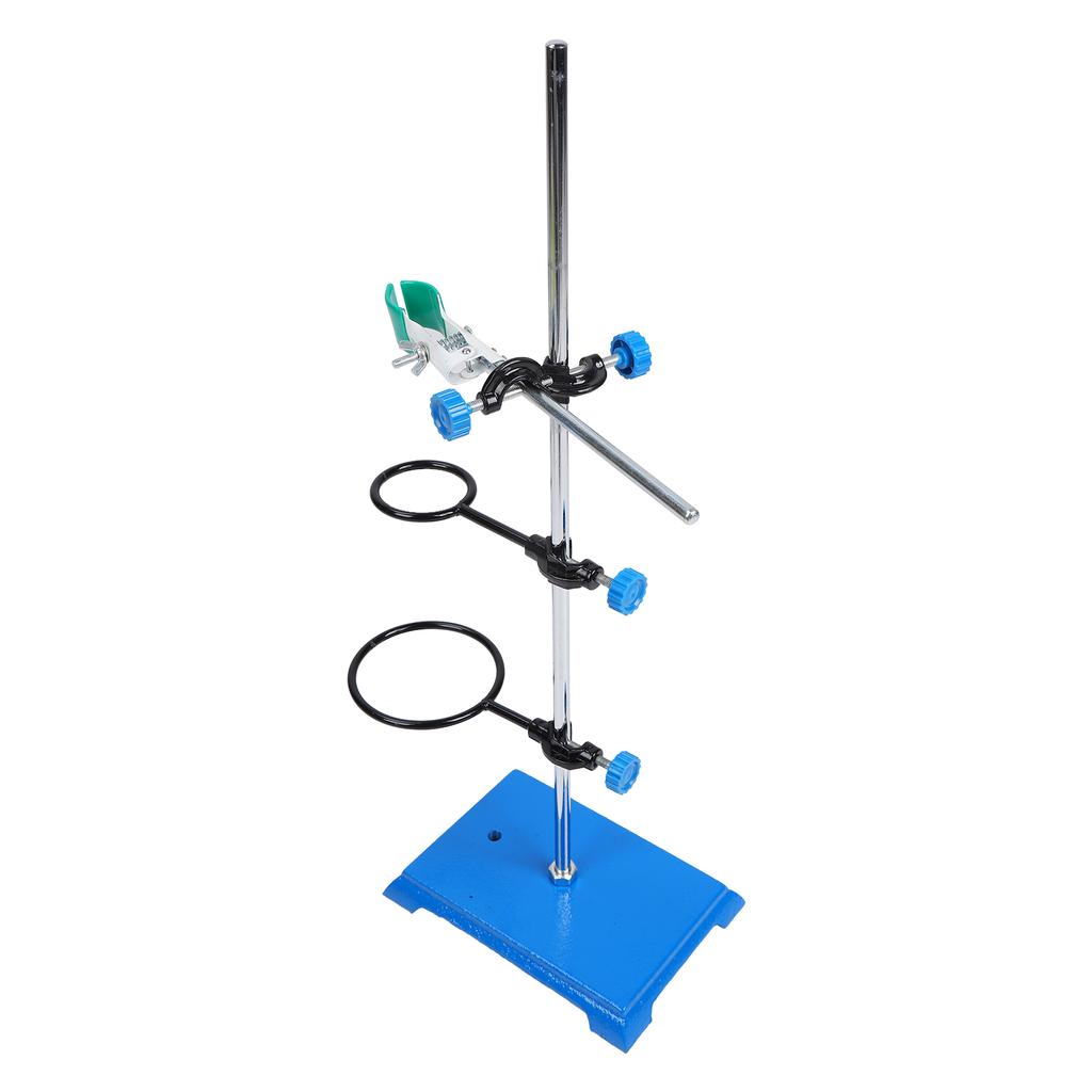 Laboratory Iron Stand Metalware Set Lab Experiment Support with Retort   Clamp