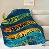 H-Hot W-Wheels C-Cars Skicomfort Warm Soft Baby Blanket Suitable Home Lunch Blanket Suitable for Home Office Daily Use Cover