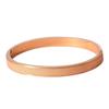 European & American Style Glitter Sand Stainless Steel Bracelet with Simple Gold Thin Ring - Titanium Steel Women's Jewelry