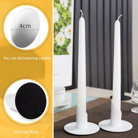 

2 шт. Подсвечники Украшения Мастерство Создание Современные Привлекательные Прочные Тонкие Атмосферы Декоративные Экологически чистые Железные Художественные Подсвечники Живые