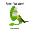Parrot Cage Cuttlebone & Food Clip for Calcium and Fruit/Veggie Feeding
