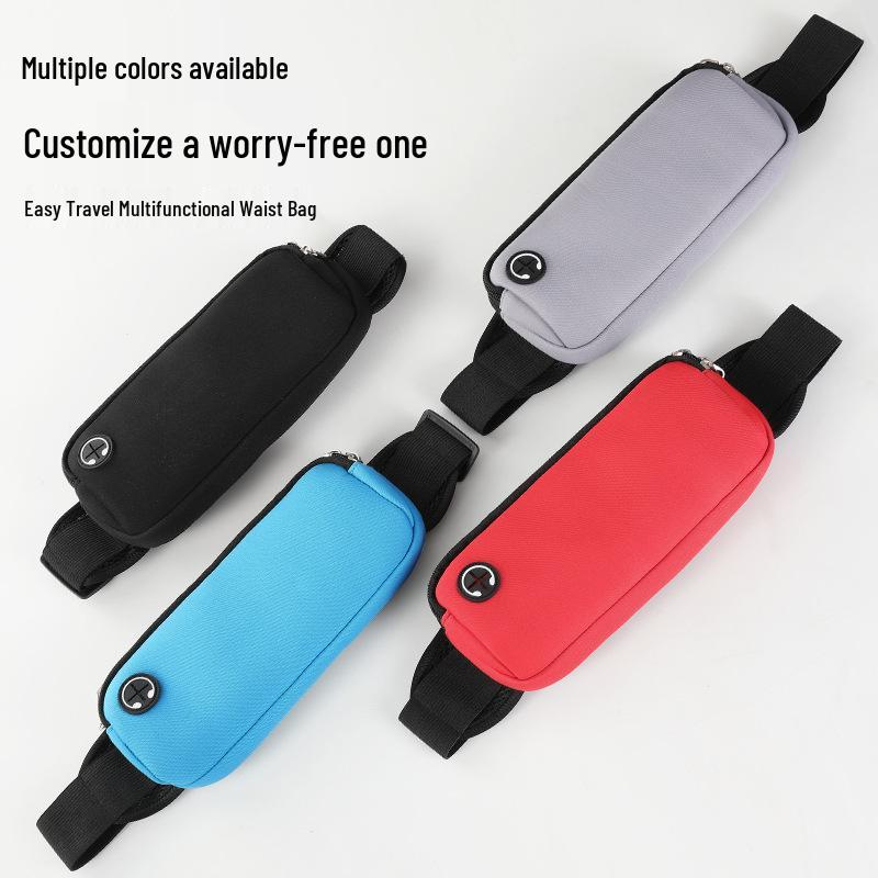 Unisex Waterproof Running Waist Pack - Sports Phone Pouch & Coin Purse for Cycling, Marathon, and Fitness