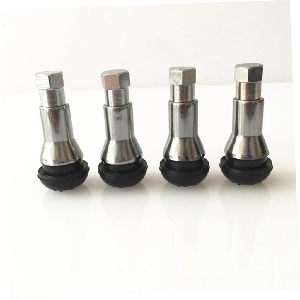 HAWILLOSCH 4Pcs Tr413ac Decorative Tire Valve Stem Cap Kit Car Kit Tire Stem Cover