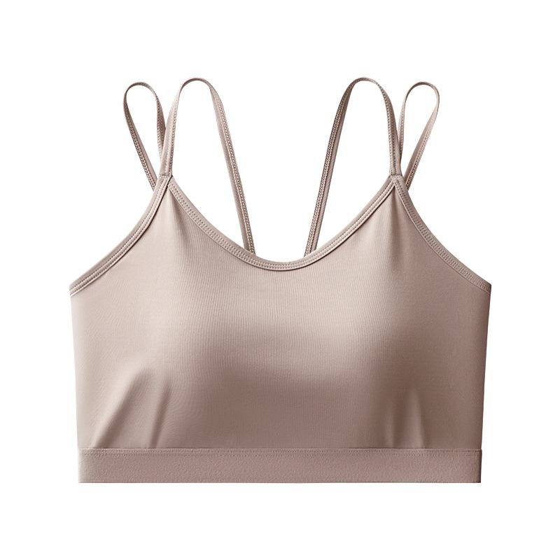 Thin Back Bra, Small Breasts Gather, Anti-light Chest Wrapping, Cool Feeling In Summer, Integrated Beautiful Back Underwear with Chest Pads, Women's