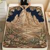 1PC Desert Mountain  Print FlAannel Blanket, High Quality Comfortable for All Seasons, Home Decor, Warmth and Comfort