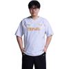 Li Ning E-Sports Series Potlač loga Voľný strih Krátke rukávy Unisex Vrchné diely Illusion-Blue ATSU709-1