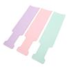 3pcs Balayage Board Curved Comb Teeth Smoothing Surfaces Widen Foiling Board for Hair Dye