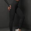 Hochtaillierte Nahtlose Yogahose - Pfirsichpo Lauf-Fitness-Leggings