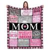 Cross Mother'S Day Gift Blanket Creative Blanket For Mom Super Soft And Comfortable Flannel Blanket
